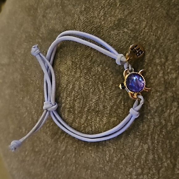 5/$25 Purple Mermaidcore Turtle Best Friends Elastic Bracelet - Picture 2 of 4